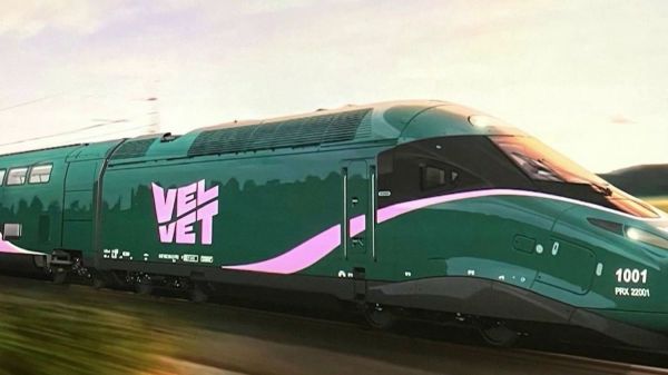 Velvet, nouvelle concurrente 100% française de la SNCF, dévoile sa première rame