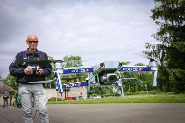 Grâce à leur drone, les policiers retrouvent 1 km de câbles volés à la foire-exposition de Pau
