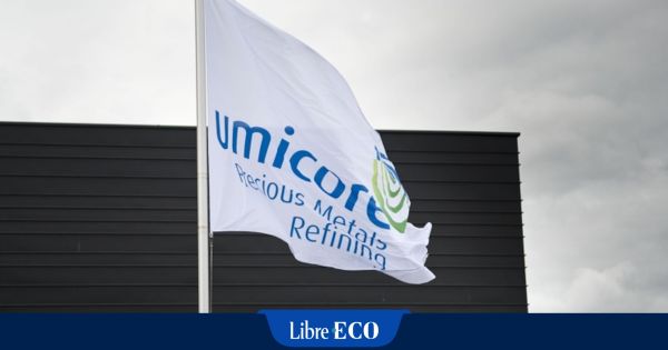 Umicore flambe en Bourse