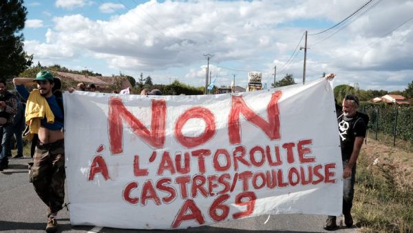 Chantier de l'autoroute A69 : Pas de "Turboteuf" ce week-end... Les manifestations des opposants interdites entre Toulouse et Castres