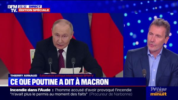 Nucléaire iranien, Ukraine: ce qu'Emmanuel Macron et Vladimir Poutine se sont dit après trois ans de rupture