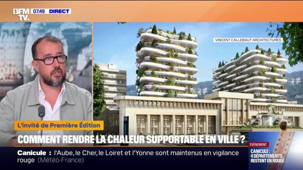 "Il faut transformer la ville en écosystème et les quartiers en forêts": Vincent Callebaut, architecte, affirme que les villes sont devenues "inhabitables" sous l'effet des dômes de chaleur
