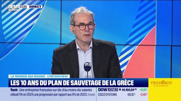 Le monde qui bouge - L'Interview : Les 10 ans du plan de sauvetage de la Grèce - 02/07