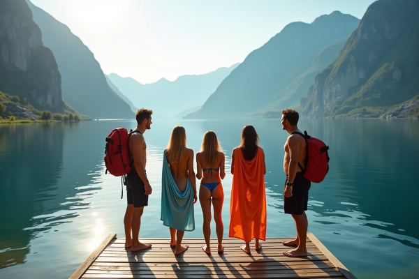 Nager dans les fjords en Norvège : est-ce possible ? Les bonnes pratiques