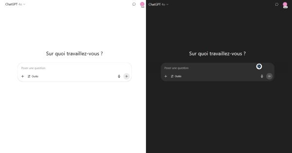 Dark mode : comment mettre ChatGPT en noir