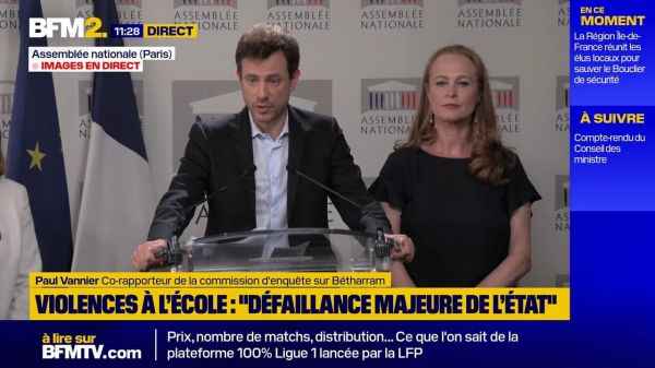 Contrôles: Paul Vannier dénonce le poids du "secrétaire général de l'enseignement catholique", "un ministère bis de l'Éducation nationale"
