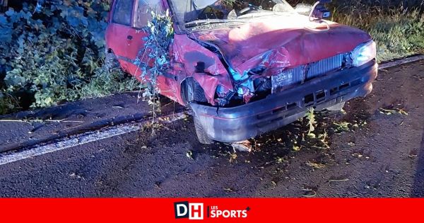 Embardée nocturne à Floreffe: un blessé