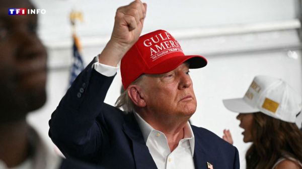 Donald Trump met en vente un parfum qui célèbre ses victoires électorales | TF1 INFO
