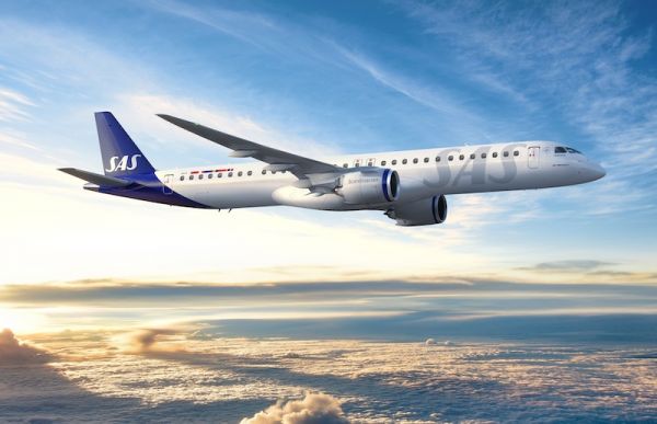 SAS commande 45 Embraer E2-195
