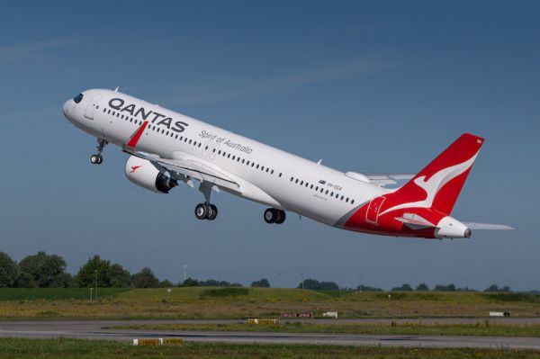 Qantas prend livraison de son premier Airbus A321XLR