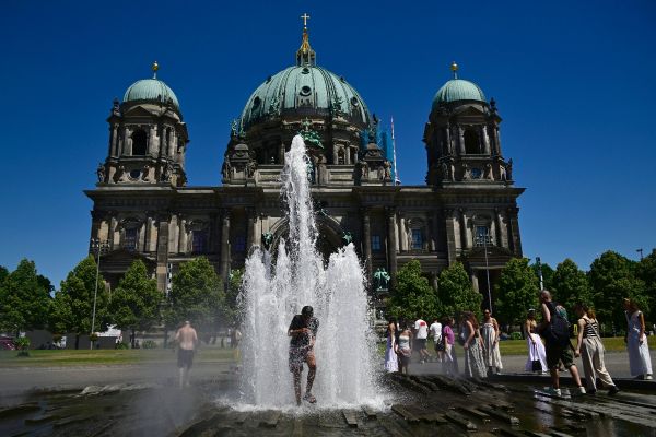 L'Allemagne sue sous la canicule qui a essoré l'Europe