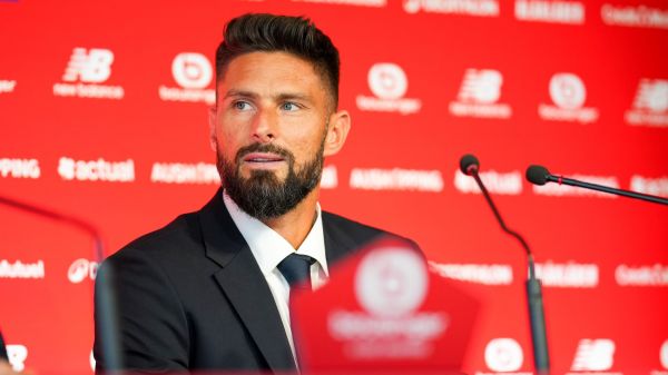 Lille: "Un rôle de grand frère", les premiers mots de Giroud pour son retour en Ligue 1