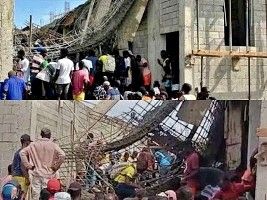 iciHaïti - Ouanaminthe : Un immeuble en construction s'effondre au moins 3 morts