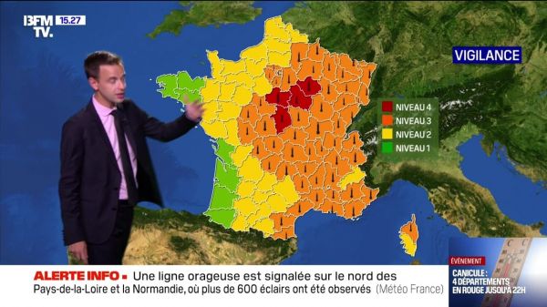 La météo pour ce jeudi 3 juillet 2025