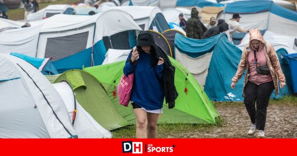 L'ouverture du camping des Ardentes à Liège retardée à cause des risques d'orages annoncés