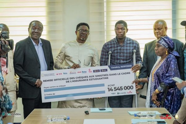 Une première en Guinée : des étudiants indemnisés grâce à l'assurance estudiantine
