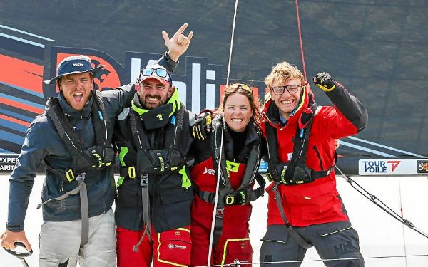 Tour Voile : les Malouins remportent l'étape de ralliement entre Royan et Pornichet