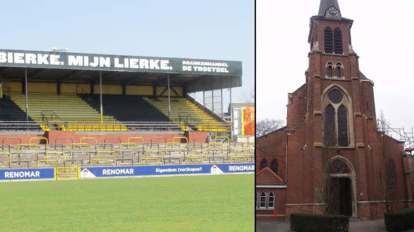 Un club de football belge rachète l’église voisine : « On va en faire un bed and breakfast »
