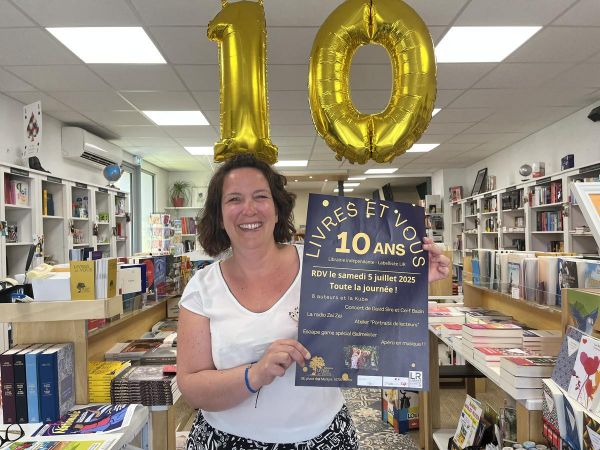 « C'est aussi un moyen de leur dire fuck » : à Ruffec, « Livres et vous » ponctue ses 10 ans d'existence d'une grande fête