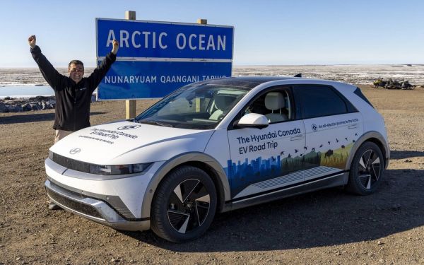 De l'Ontario à l'océan Arctique en électrique