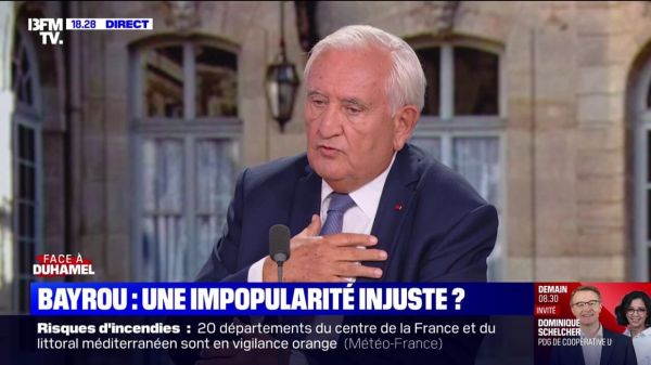 Canicule: "On n'organise pas aujourd'hui, en France, le débat pour savoir si le changement climatique est une priorité ou pas", affirme Jean-Pierre Raffarin