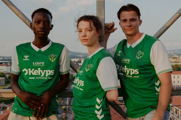 ASSE. Le nouveau maillot des Verts 2025-2026 officialisé