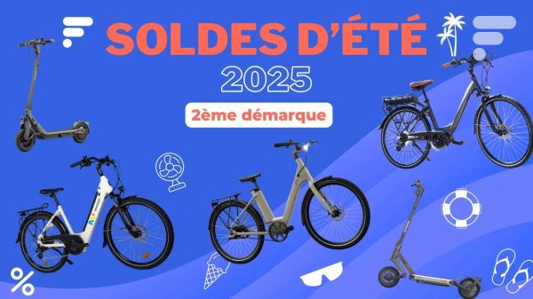 Vélos et trottinettes électriques : voici les 9 offres à dénicher pour la 2e démarque des soldes
