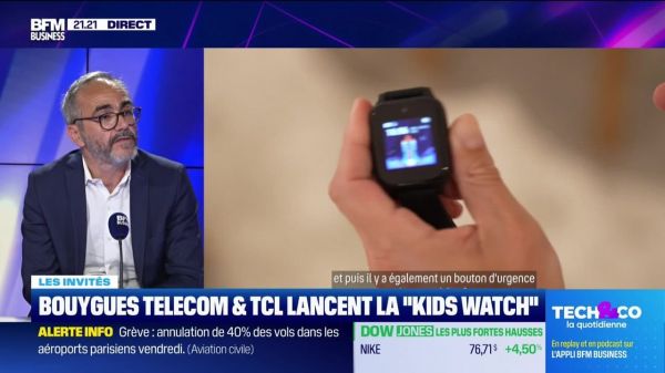 Bouygues Telecom & TCL lancent la "Kids Watch" - 02/07
