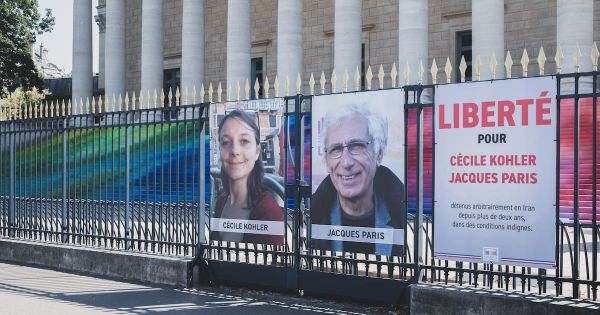 Les Français Cécile Kohler et Jacques Paris inculpés d'espionnage au profit d'Israël par Téhéran