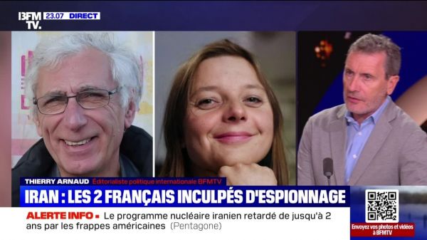 Iran : les deux Français inculpés d'espionnage - 02/07