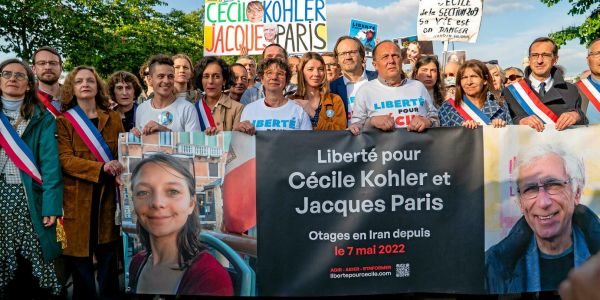 Iran : les Français Cécile Kohler et Jacques Paris inculpés d'espionnage au profit d'Israël