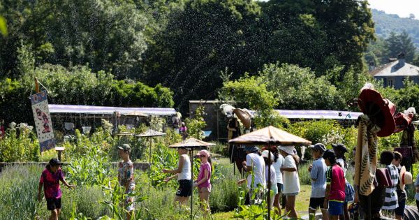 Husseren-Wesserling. Le Parc de Wesserling, une oasis de fraîcheur où se réfugier pendant les fortes chaleurs