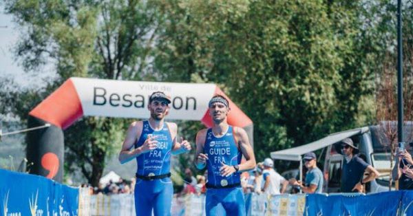 Handisport. Le nouveau défi de François Martin comme guide en paratriathlon