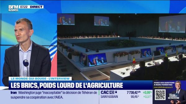 "Le couple Brésil Inde dans les Brics sur les questions agricoles est vraiment déterminant aujourd'hui", assure Sébastien Abis (chercheur associé à l'Iris)