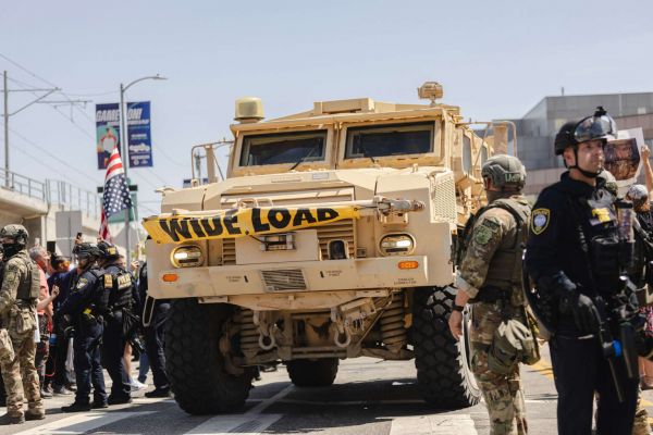 La répression militaire des manifestations à Los Angeles laisse présager une nouvelle érosion des droits de chacun