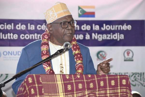 Prévention contre la drogue : Ntinimoichongo à l'avant-garde de la lutte nationale