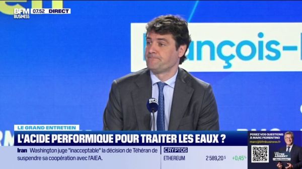Traitement des eaux usées: "La France est en avance depuis 150 ans", assure François-Marie Didier (président du SIAAP)