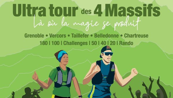 13ème édition de l'Ultra Tour des 4 Massifs du 17 au 20 juillet 2025