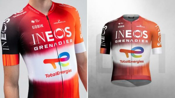 TDF. Tour de France - Le maillot d'INEOS Grenadiers... avec TotalEnergies