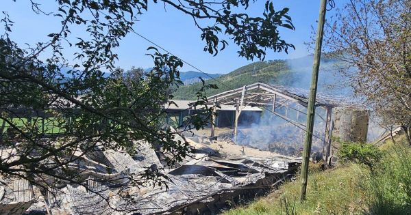 Hautes-Alpes. Un incendie ravage trois bâtiments agricoles : « J'ai vu des flammes de plus de trente mètres »