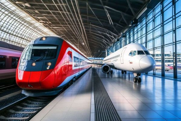 En Europe, l'avion coûte bien moins que le train mais reste 114 fois plus polluant