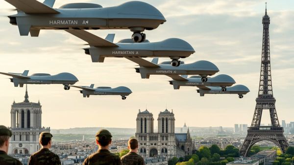 Paris : la DGA commande 1 000 drones du combattant à Harmattan AI pour l'armée de Terre