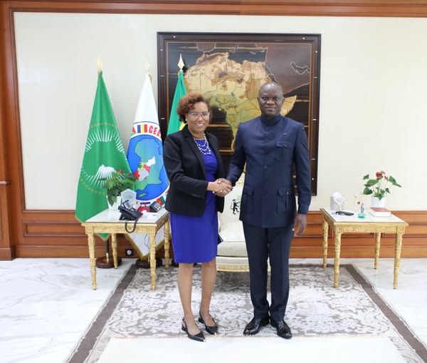 Gabon : le chef de l'Etat s'entretient avec l'ambassadeur des Etats-Unis