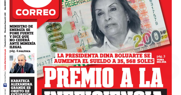 Le salaire de la présidente péruvienne va doubler, malgré les critiques