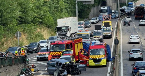 Loire. Violent accident sur la RN88 : de gros bouchons ce jeudi au niveau du Chambon-Feugerolles