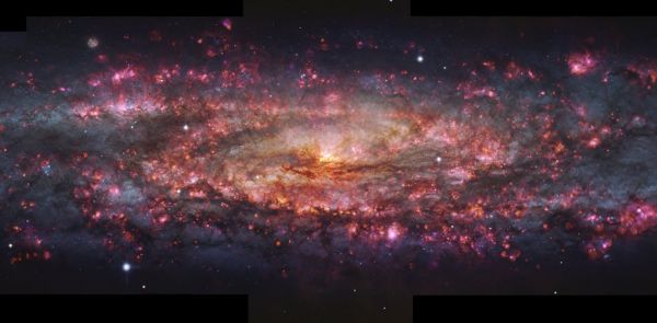 Nouvelles images de la galaxie du Sculpteur : mille et une couleurs à 11 millions d'années lumières de la Terre