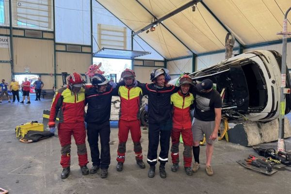 Défi relevé pour les sapeurs-pompiers de Saint-Pierre et Miquelon au Challenge national de secours routier