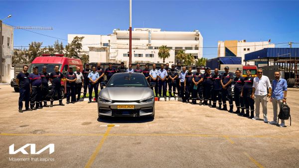 City Cars – Kia accompagne la Protection Civile de Tunis et de Sfax dans laformation aux véhicules électriques