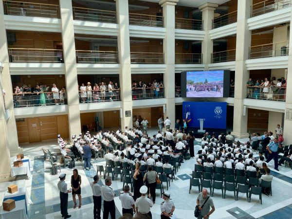 240 collégiens toulonnais se sont vus remettre leur diplôme de Cadet de la Défense