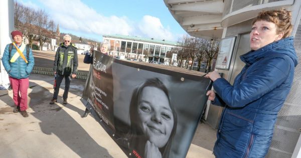 Vosges. Saint-Dié : un rassemblement en soutien aux otages français en Iran, Cécile Kohler et Jacques Paris, ce vendredi